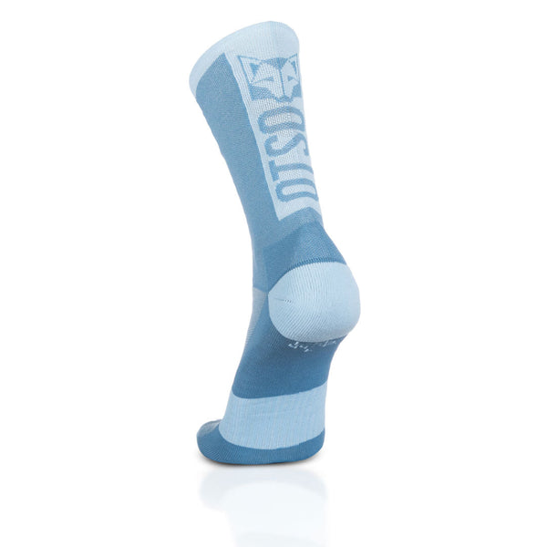 Calcetines de Ciclismo High Cut Steel Blue & Turquoise