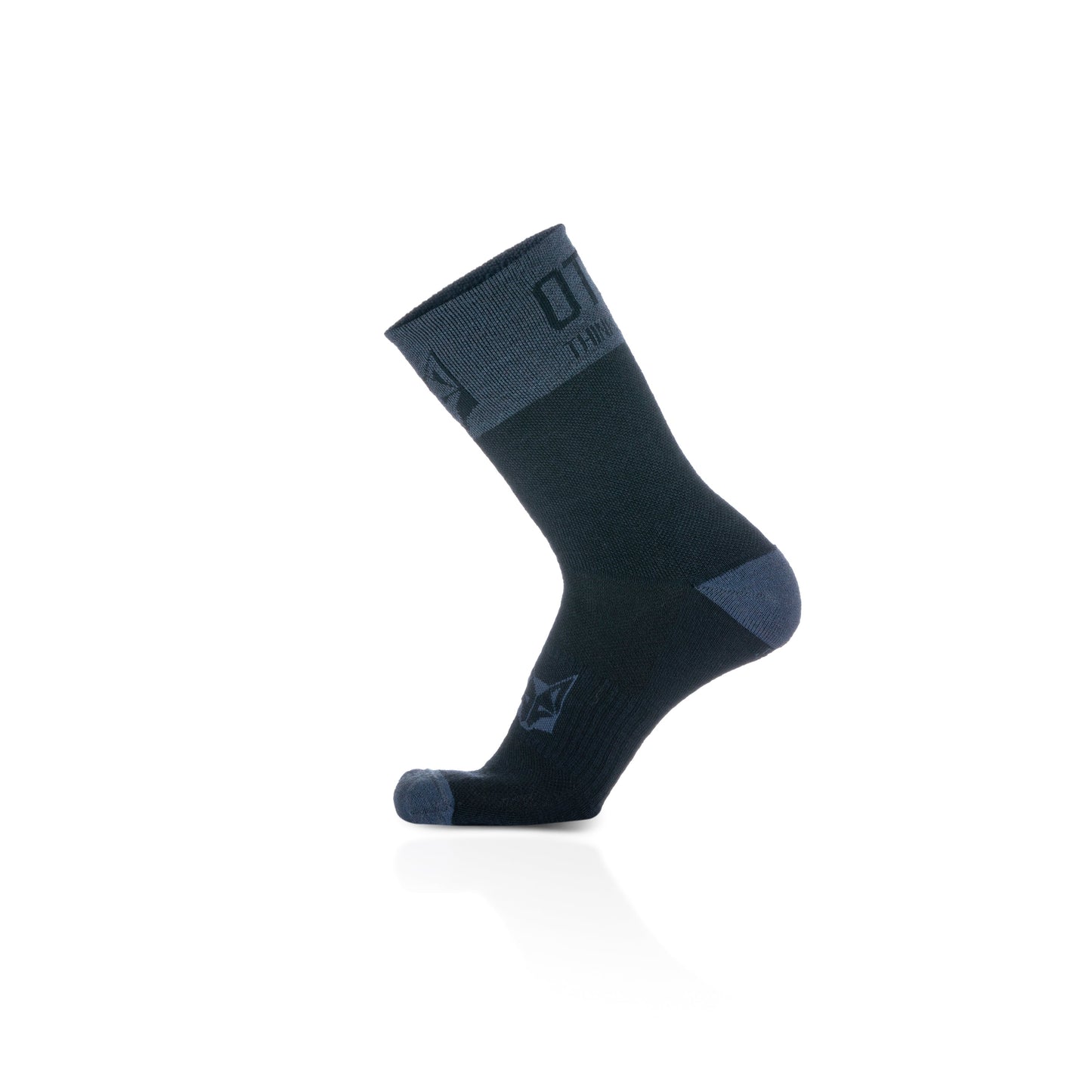 Calcetines Merino Wool High Cut Blue Storm