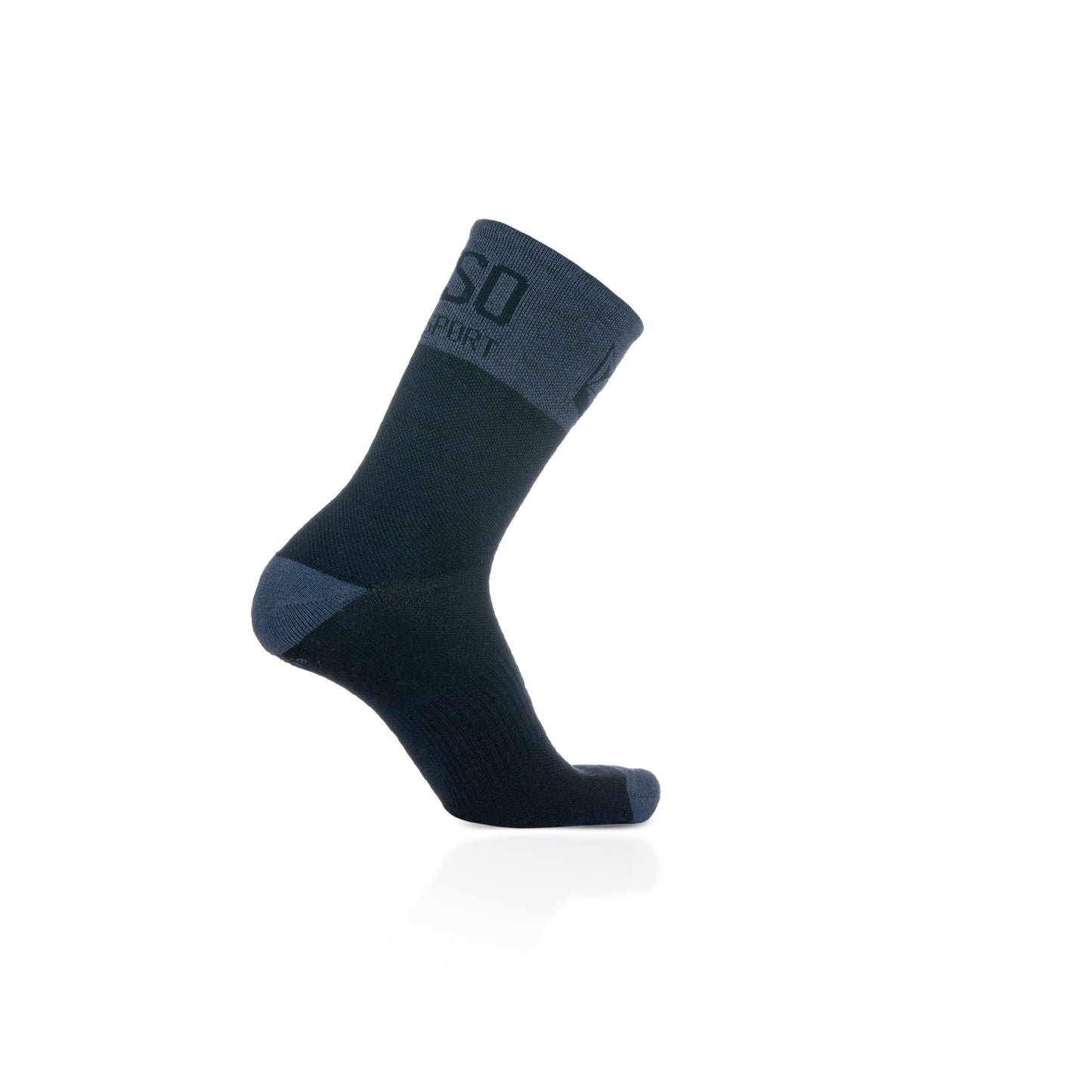 Calcetines Merino Wool High Cut Blue Storm