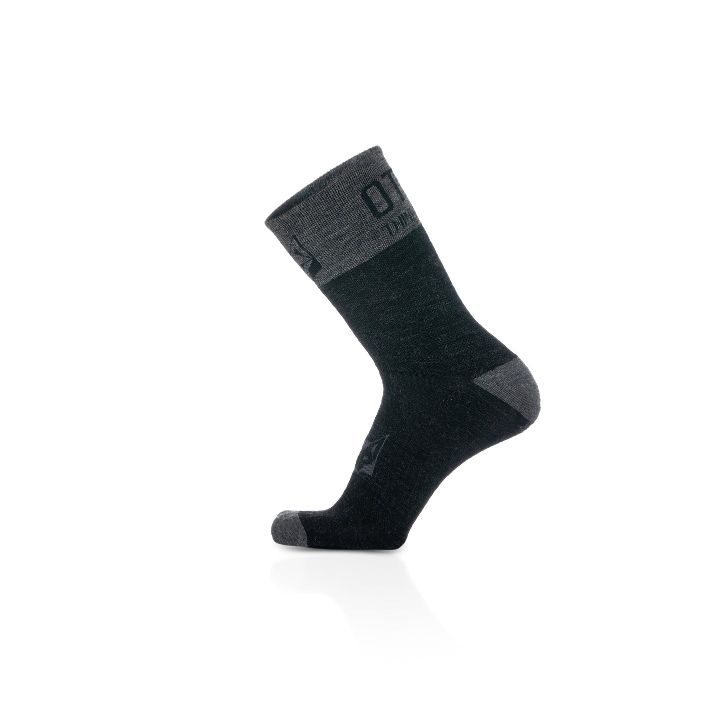 Calcetines Merino Wool High Cut Gray Rock