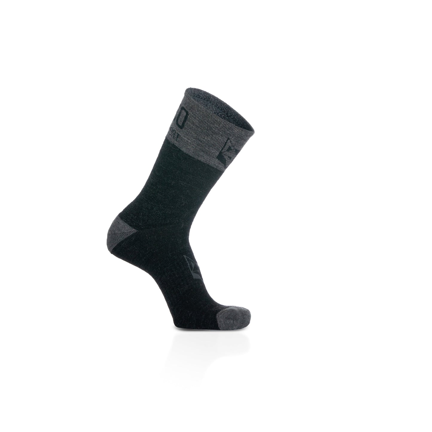 Calcetines Merino Wool High Cut Gray Rock