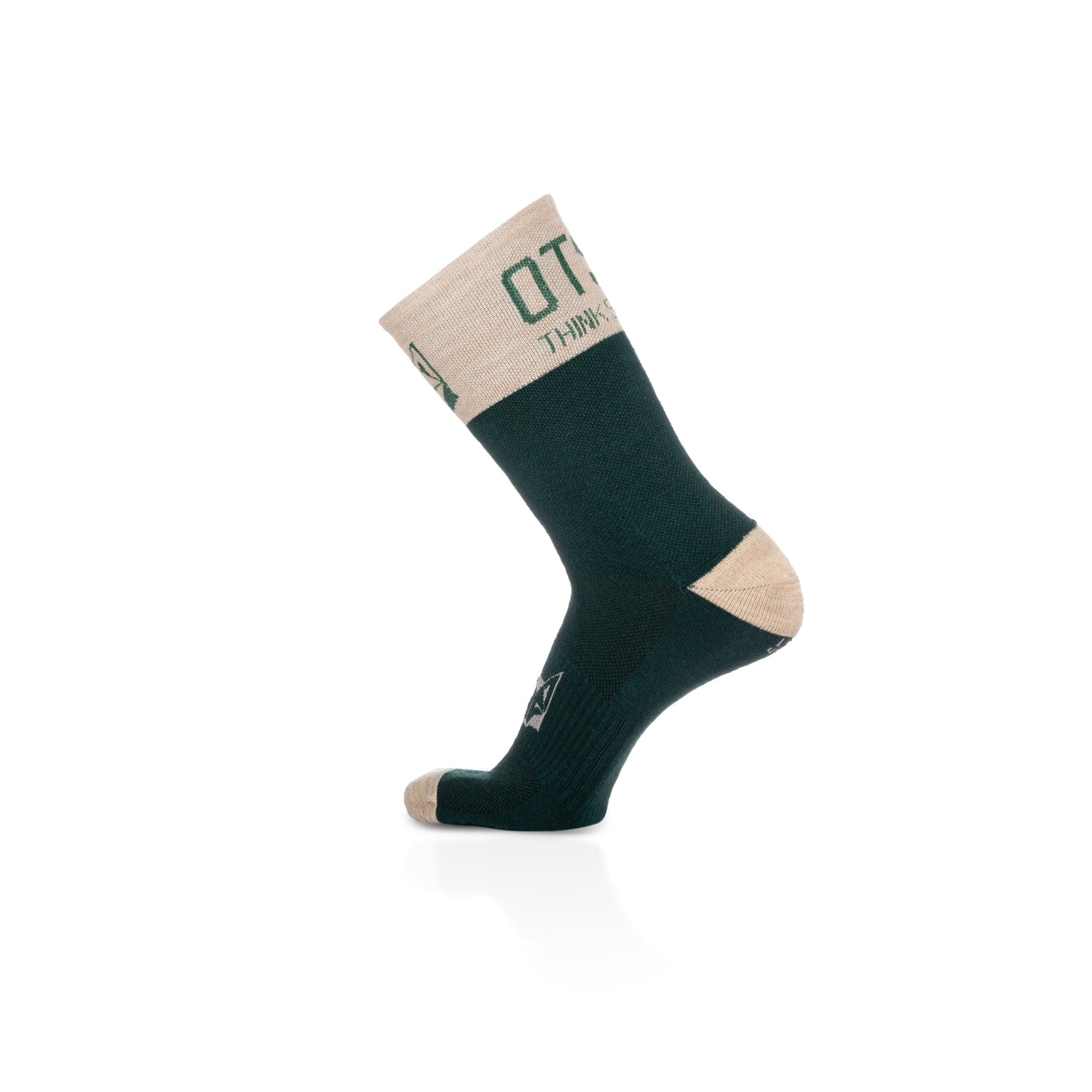 Calcetines Merino Wool High Cut Green Leaf