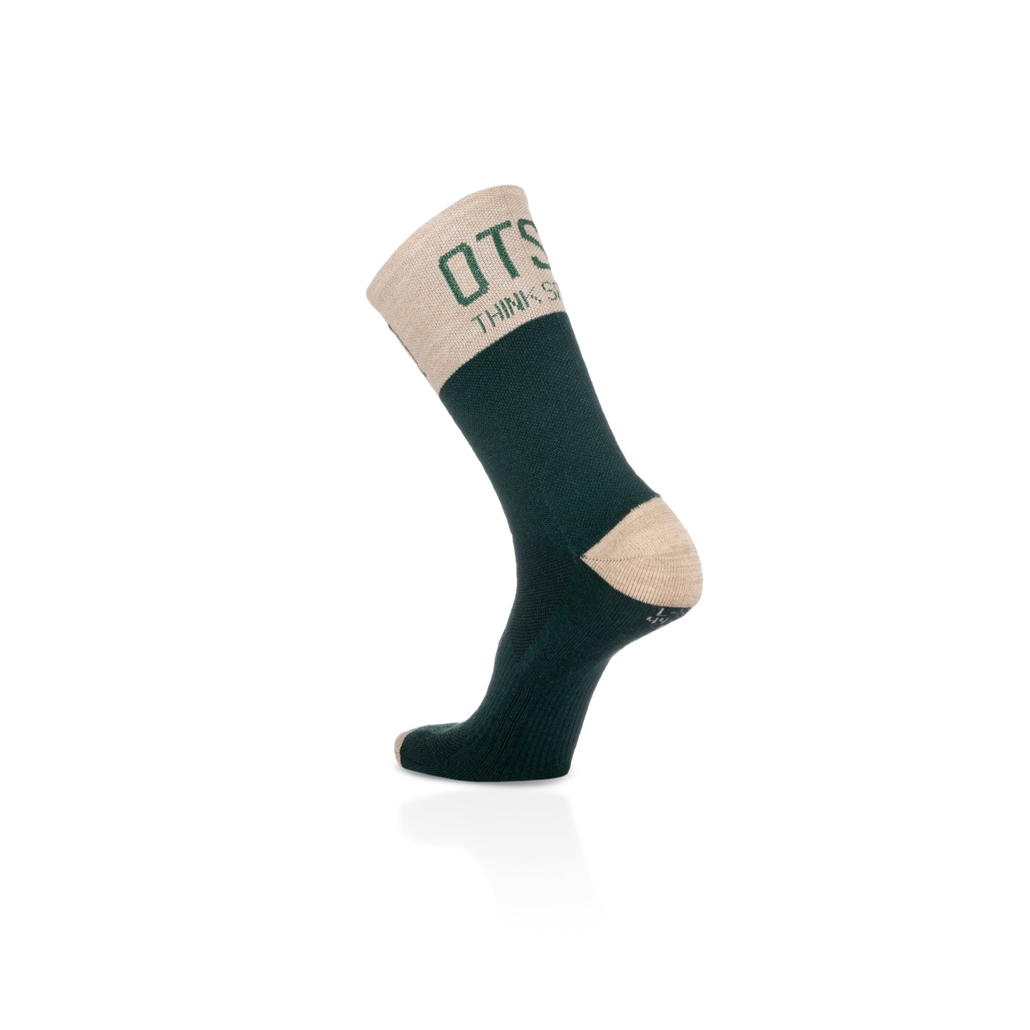 Calcetines Merino Wool High Cut Green Leaf