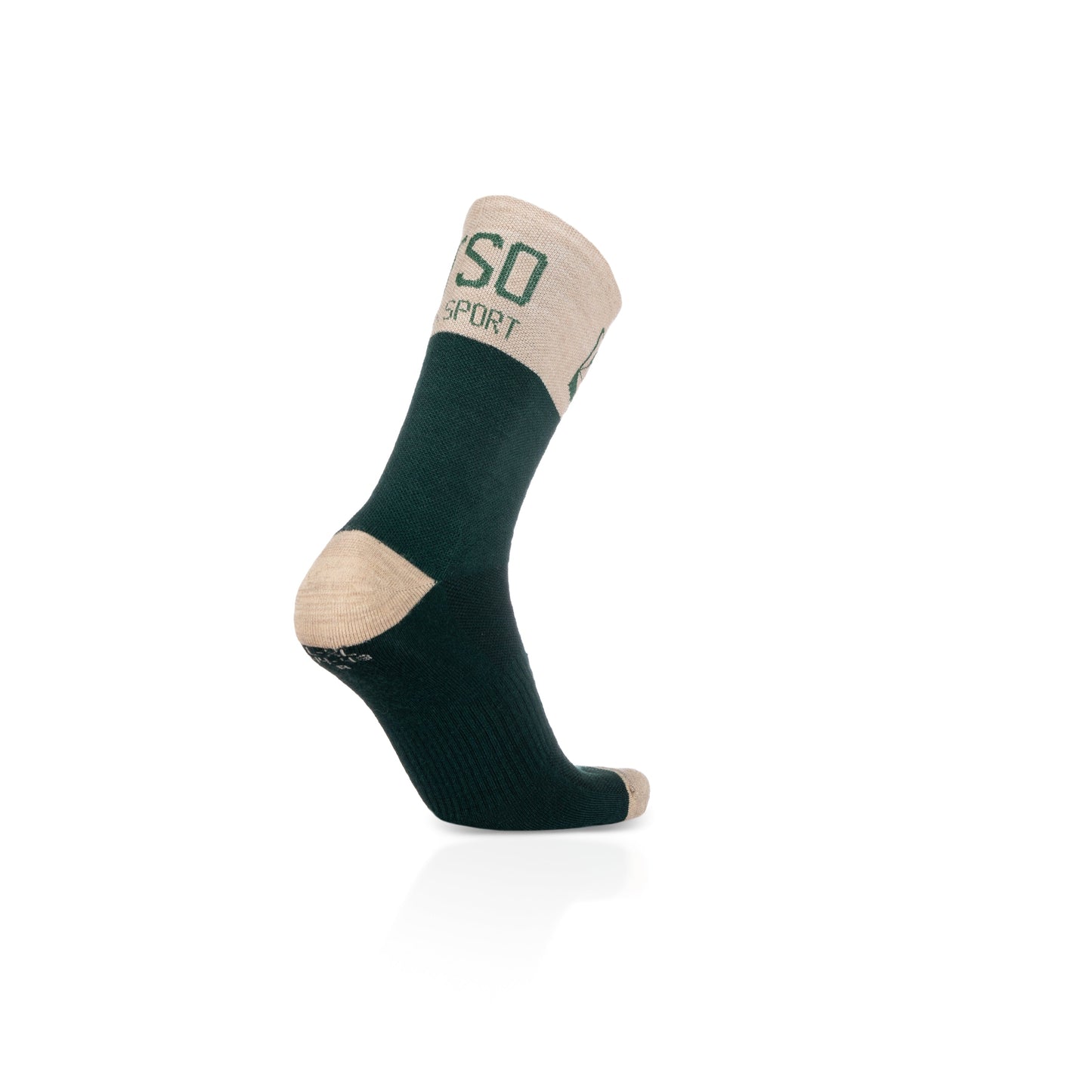 Calcetines Merino Wool High Cut Green Leaf