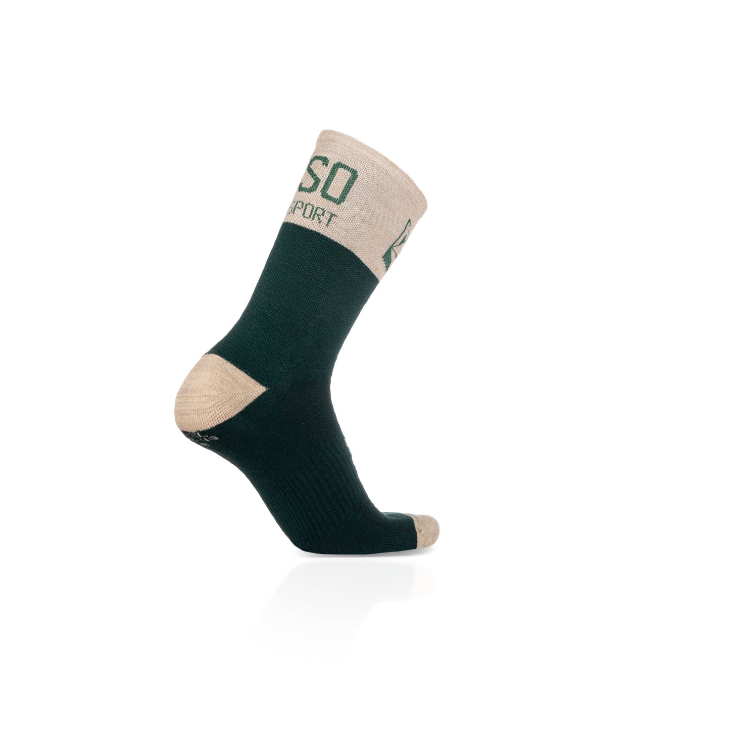 Calcetines Merino Wool High Cut Green Leaf