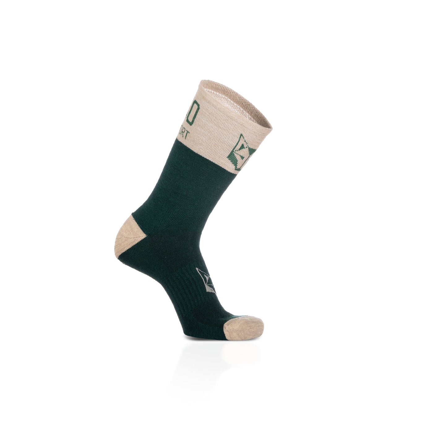 Calcetines Merino Wool High Cut Green Leaf