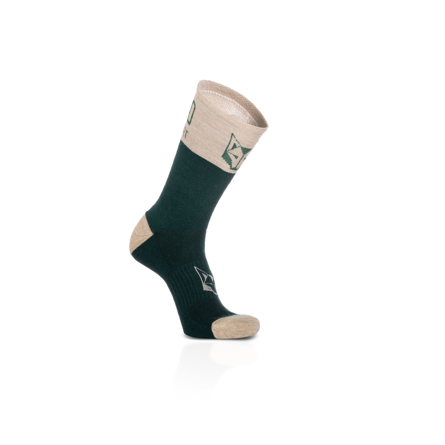 Calcetines Merino Wool High Cut Green Leaf