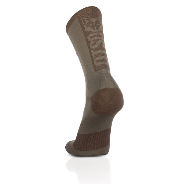 Calcetines de Ciclismo High Cut Gold & Coffee