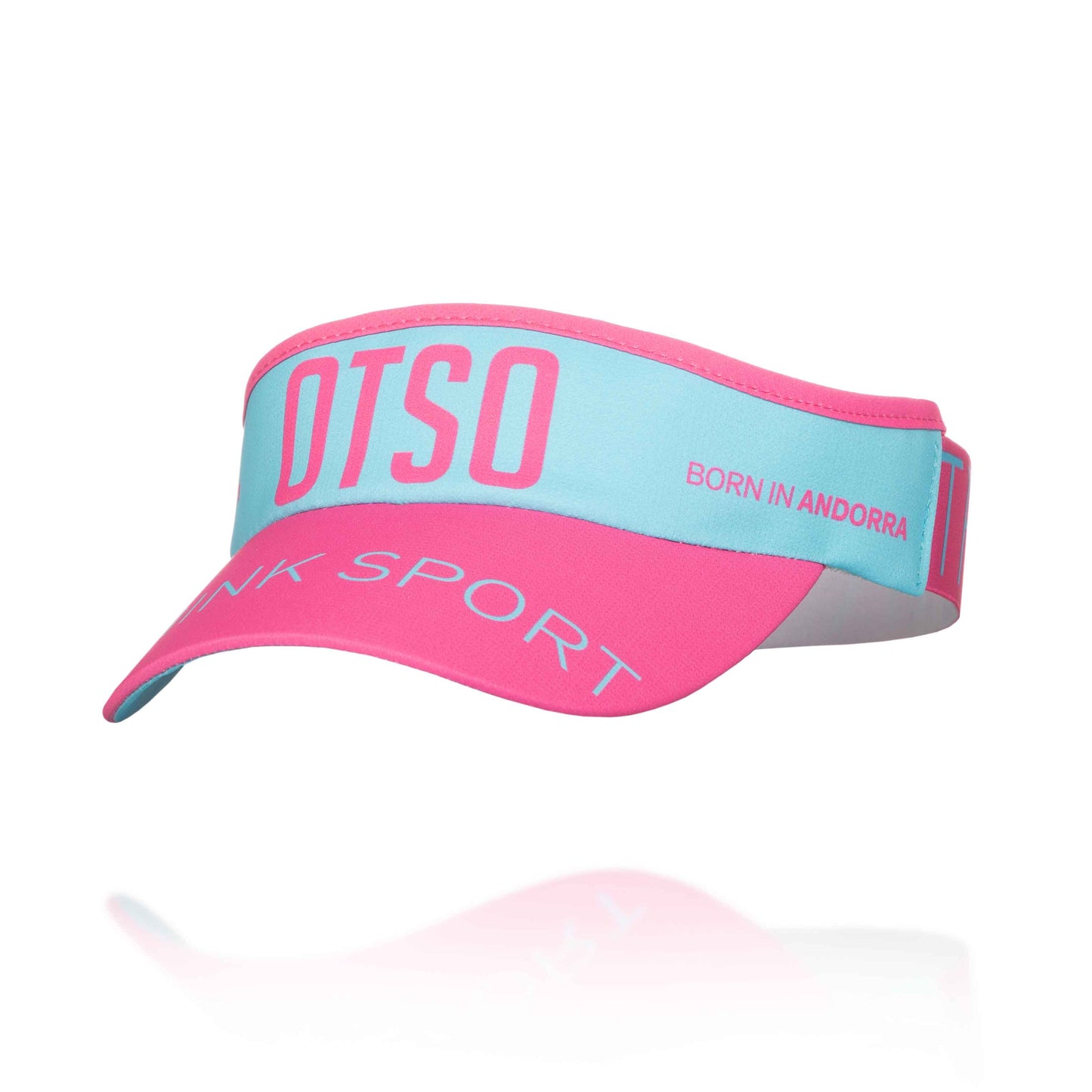 Visera Light Blue & Fluo Pink