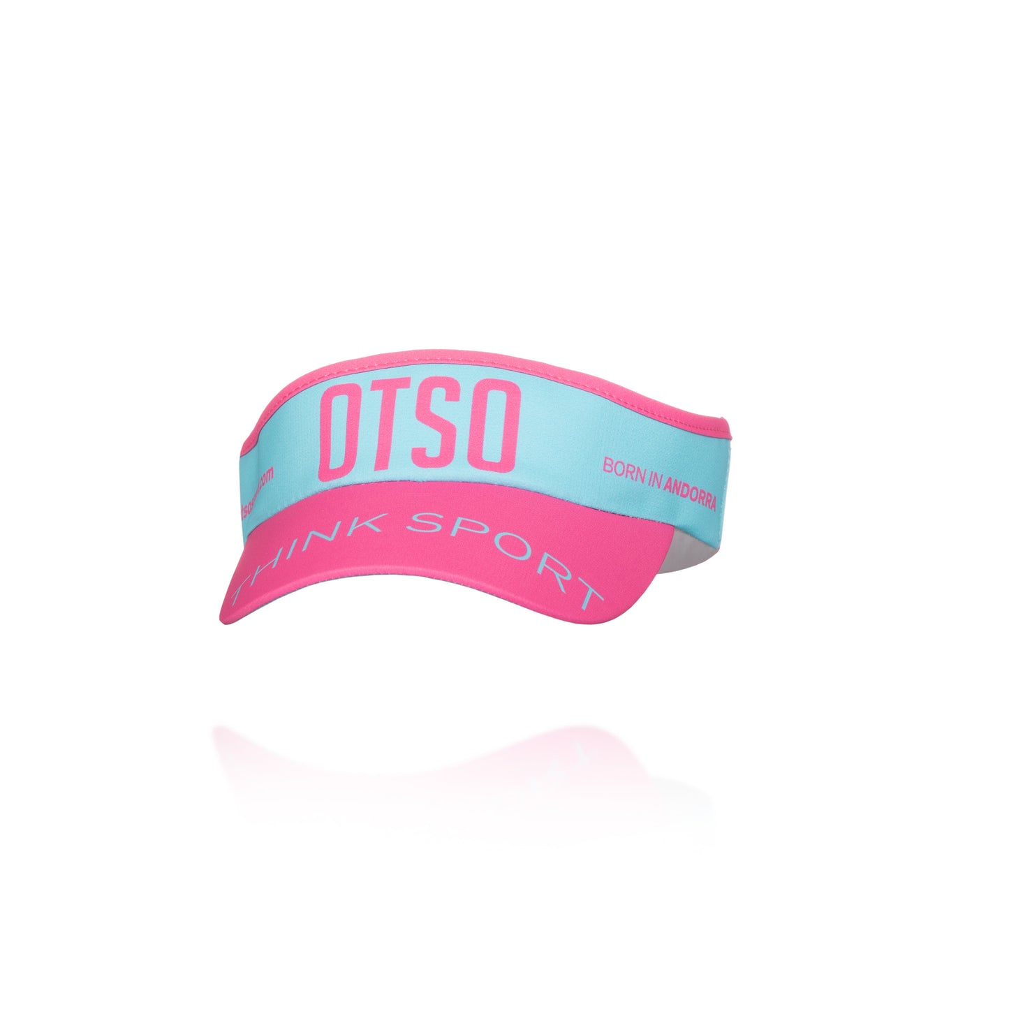 Visera Light Blue & Fluo Pink