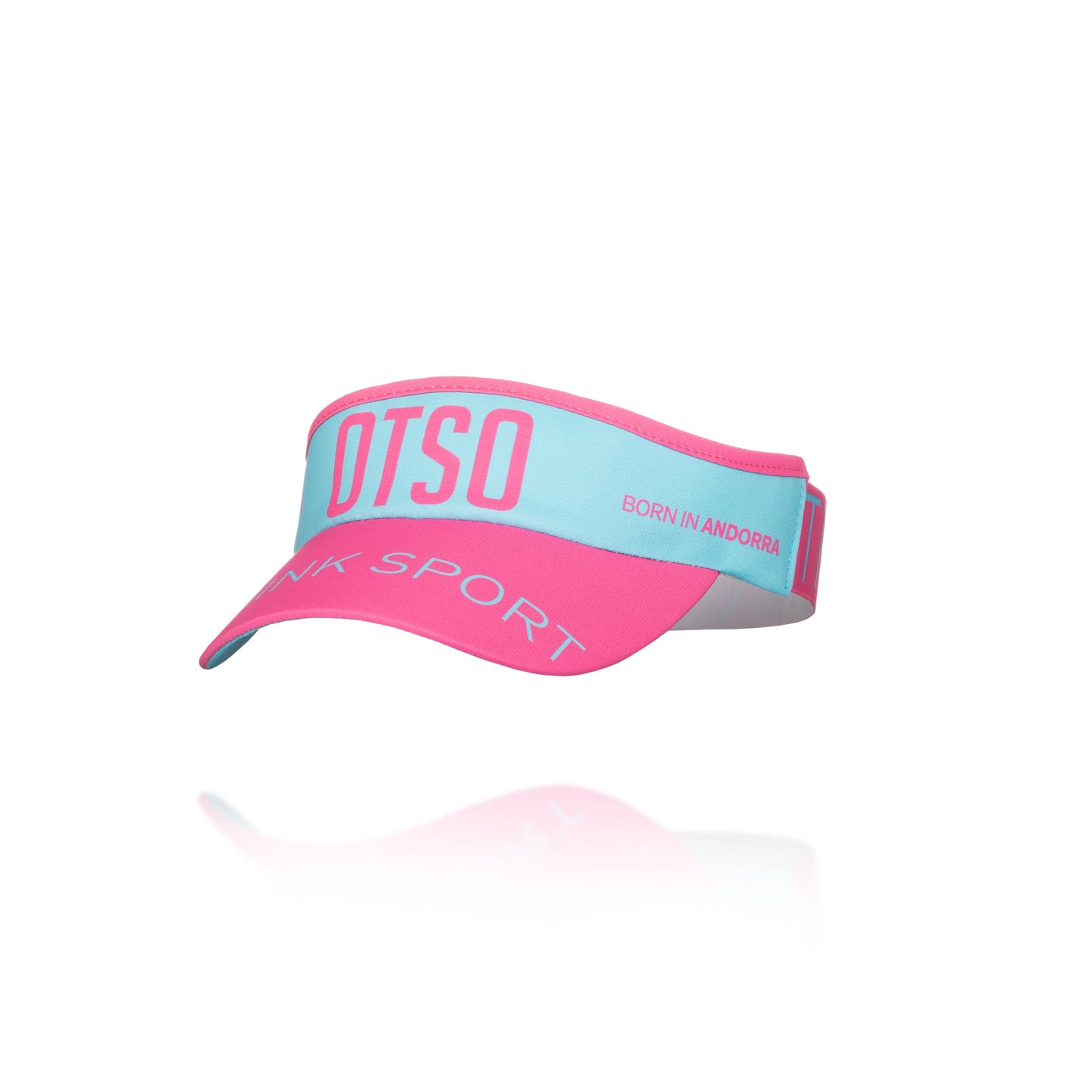 Visera Light Blue & Fluo Pink