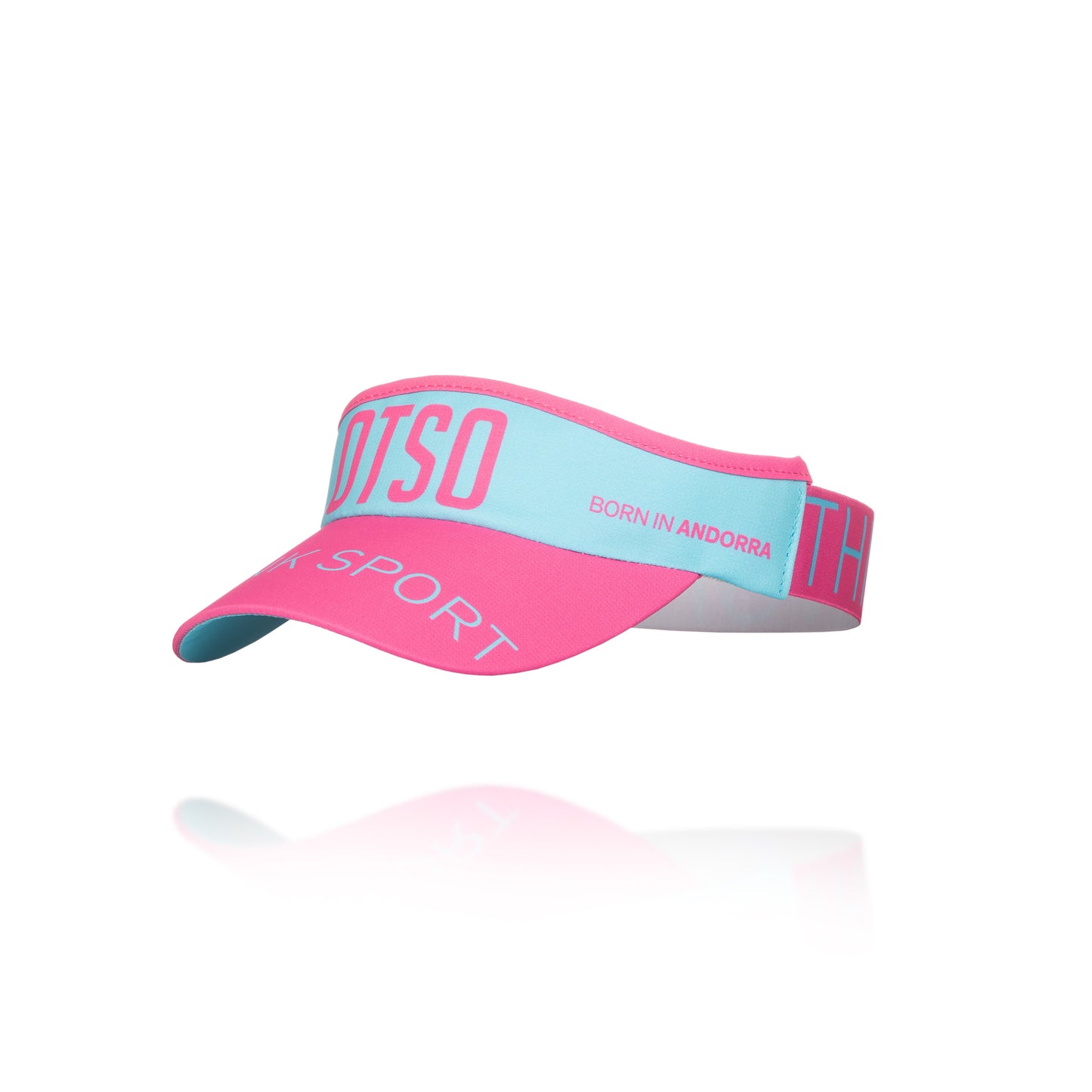 Visera Light Blue & Fluo Pink