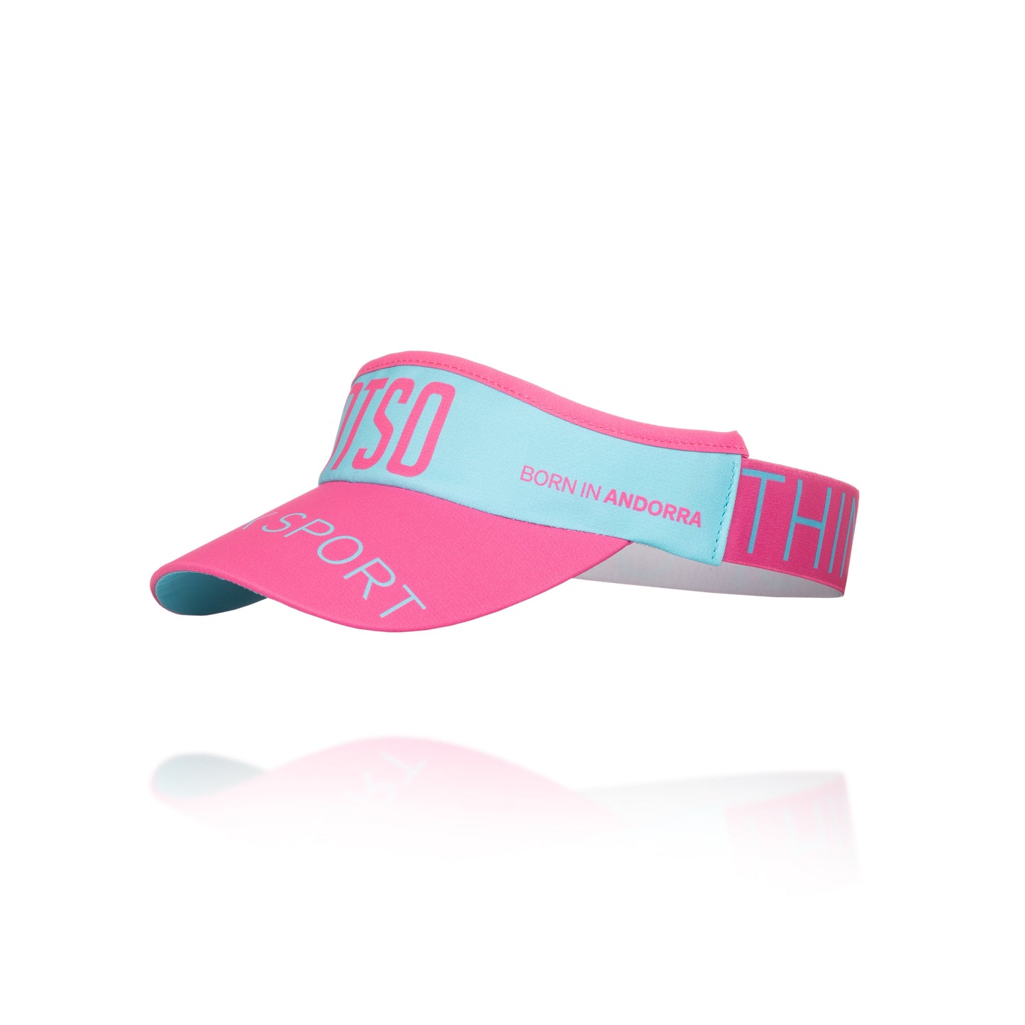 Visera Light Blue & Fluo Pink