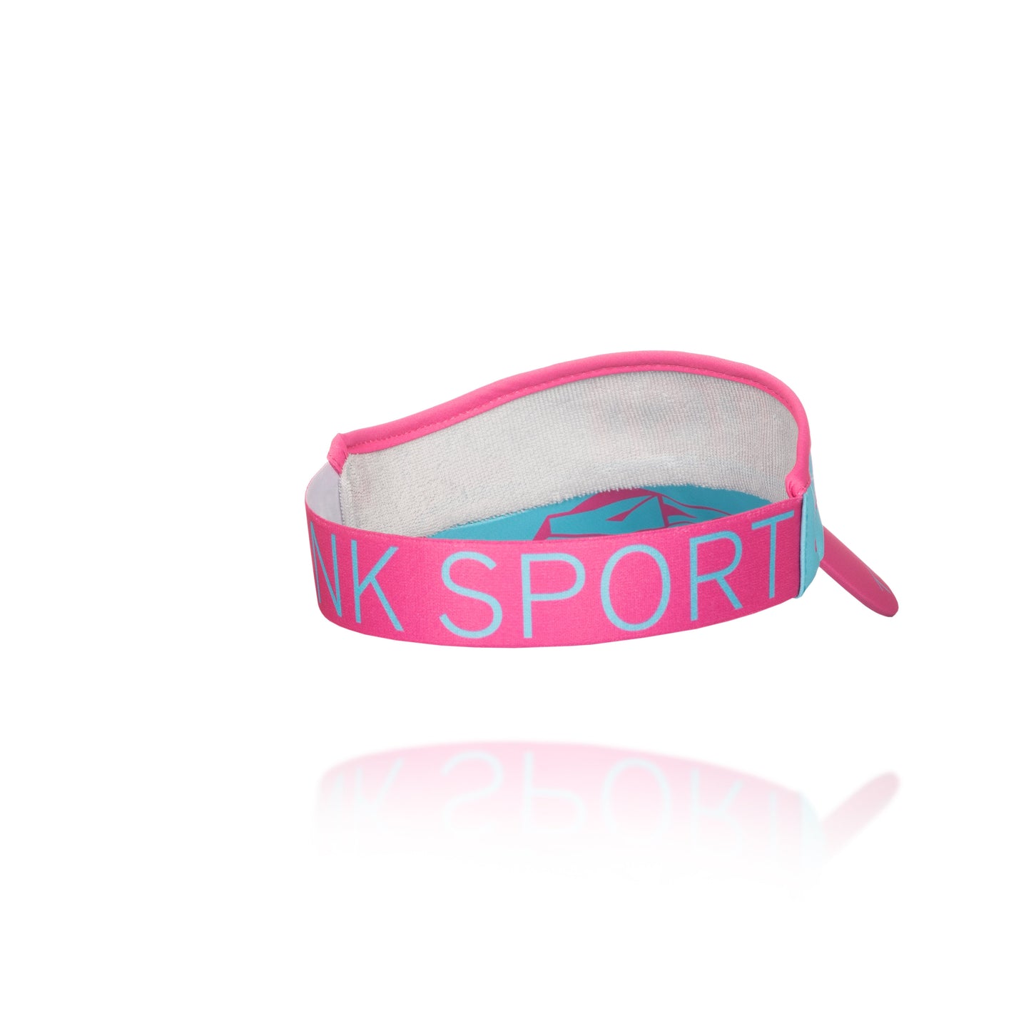 Visera Light Blue & Fluo Pink