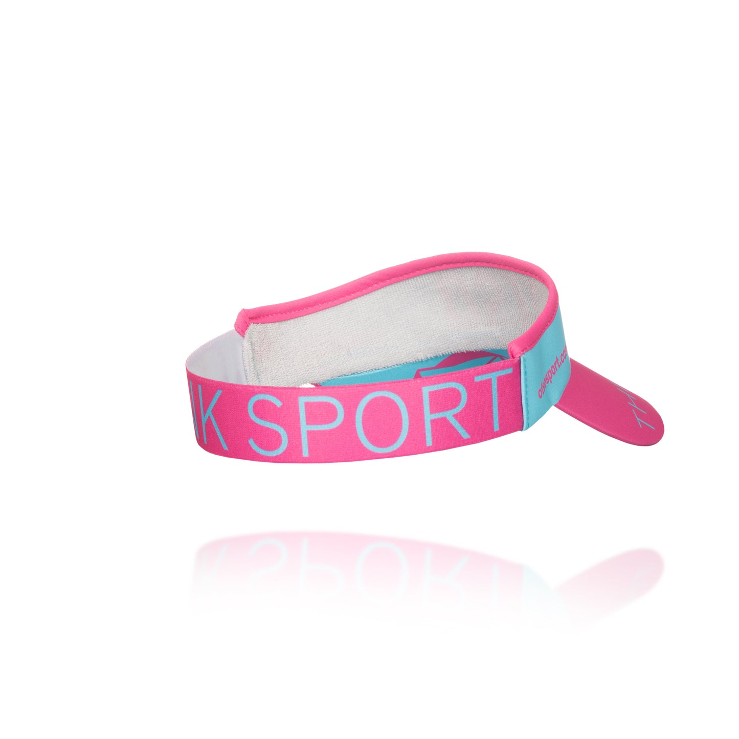 Visera Light Blue & Fluo Pink