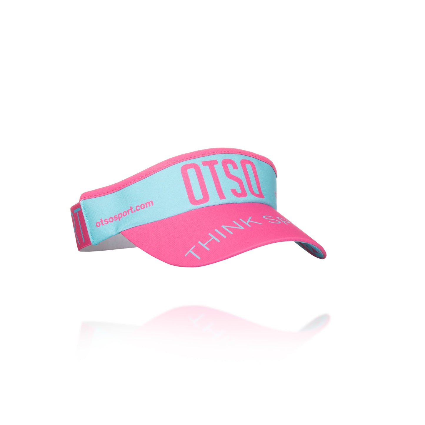 Visera Light Blue & Fluo Pink