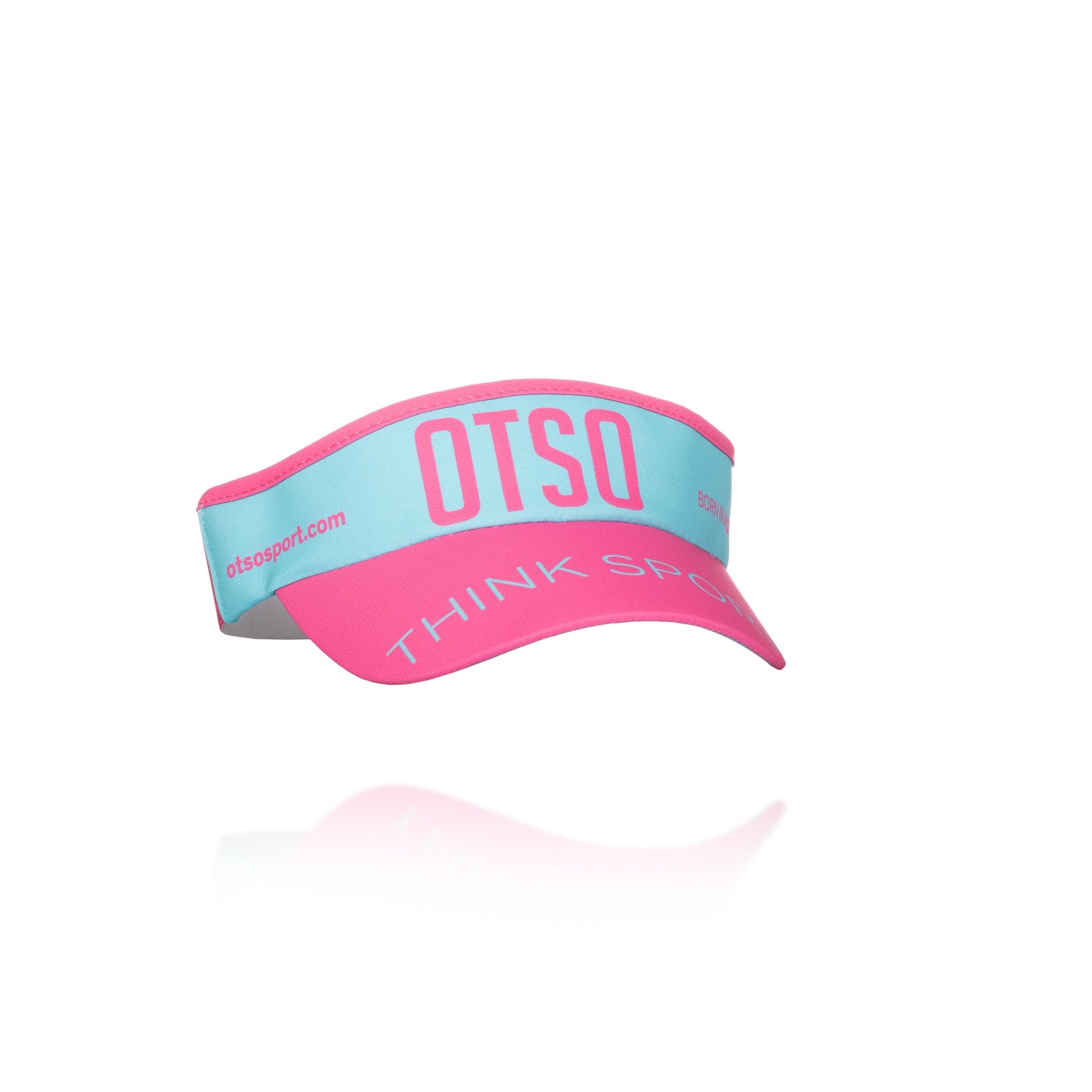 Visera Light Blue & Fluo Pink