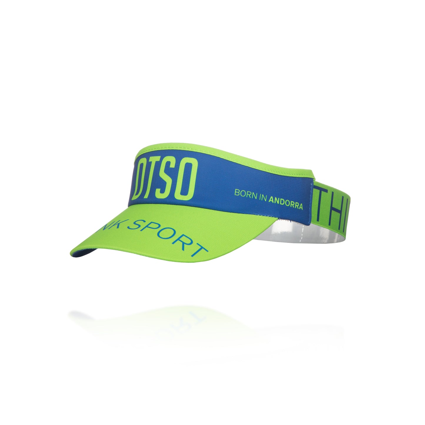 Visera Electric Blue & Fluo Green