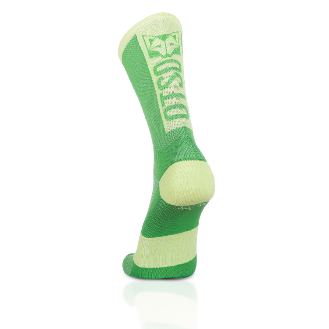 Calcetines de Ciclismo High Cut Green Apple & Green Lime